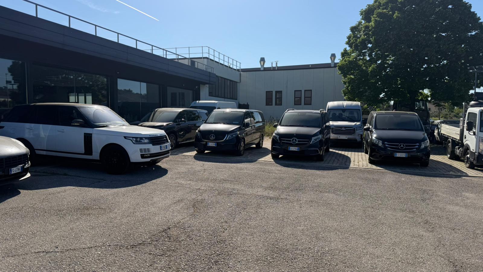 Flotta di veicoli commerciali Mercedes